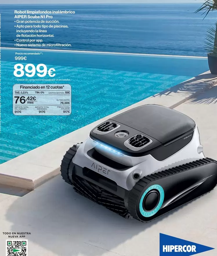 Oferta de Control - Robot Equiciario Italia Tinto por 899€ en Hipercor