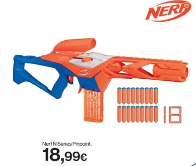 Oferta de Nerf -  N Series Pinpoint por 18,99€ en Hipercor