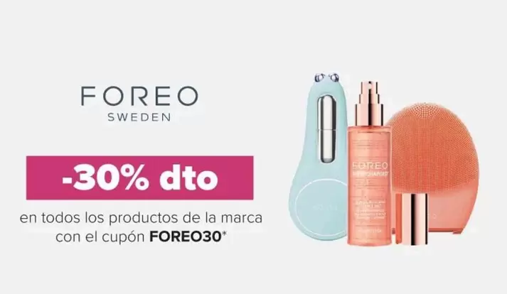 Oferta de Foreo - En Todos Los Productos De La Marca Con El Cupón en Druni