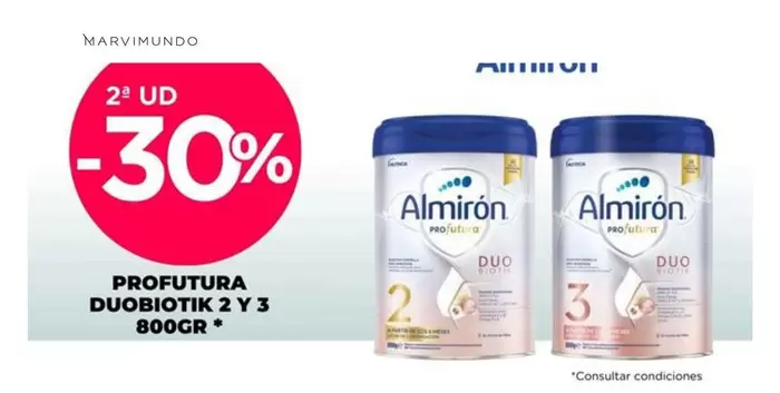 Oferta de Almirón - Profutura Duobiotik 2 Y 3 800Gr en Marvimundo