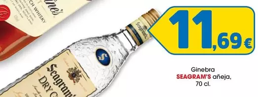 Oferta de Seagram's - Ginebra Añeja por 11,69€ en Top Cash