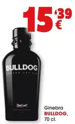 Oferta de Bulldog - Ginebra por 15,39€ en Top Cash