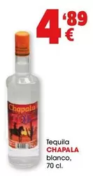 Oferta de Chapala - Tequila Blanco por 4,89€ en Top Cash