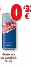 Oferta de La Casera - Gaseosa por 0,33€ en Top Cash