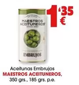 Oferta de Maestros Aceituneros - Aceitunas Embrujos por 1,35€ en Top Cash