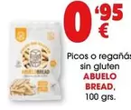 Oferta de Abuelo Bread - Picos O Reganas Sin Gluten por 0,95€ en Top Cash