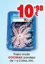 Oferta de Cocimar - Pulpo Crudo por 10,98€ en Top Cash