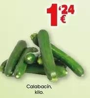 Oferta de Calabacin por 1,24€ en Top Cash