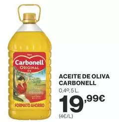 Oferta de Carbonell - Aceite De Oliva por 19,99€ en Supercor