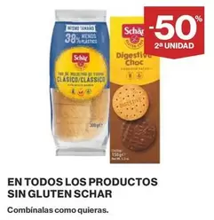 Oferta de Schär - En Todos Los Productos Sin Gluten en Supercor