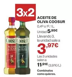 Oferta de Coosur - Aceite De Oliva por 5,95€ en Supercor