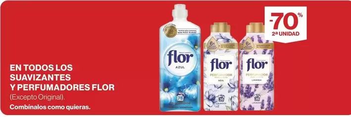 Oferta de Flor - En Todos Los Suavizantes Y Perfumadores en Supercor