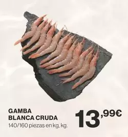 Oferta de Gamba Blanca Cruda por 13,99€ en Supercor