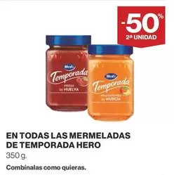 Oferta de Hero - En Todas Las Mermeladas De Temporada en Supercor