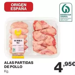 Oferta de Origen - Alas Partidas De Pollo por 4,95€ en Supercor
