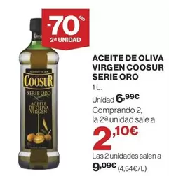 Oferta de Coosur - Aceite De Oliva Virgen Serie Oro por 6,99€ en Supercor