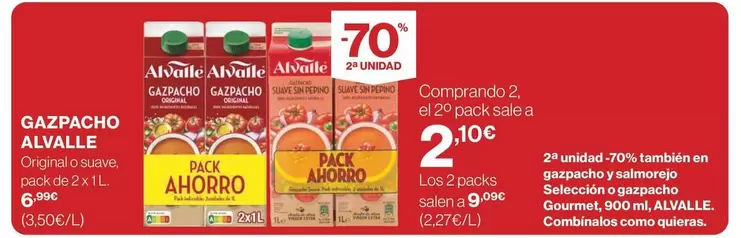 Oferta de Alvalle - Gazpacho por 9,4€ en Supercor