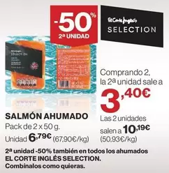 Oferta de El Corte Inglés - Salmón Ahumado por 6,79€ en Supercor