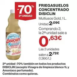 Oferta de Disiclin - Friegasuelos Concentrado por 2,09€ en Supercor