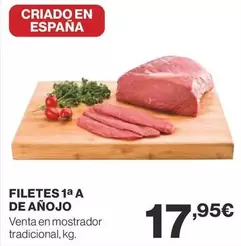 Oferta de Filetes 1a A De Añojo por 17,95€ en Supercor