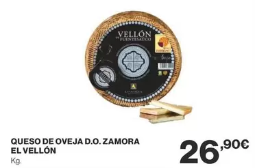 Oferta de Queso De Oveja D.o. Zamora por 26,9€ en Supercor