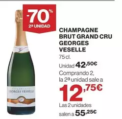 Oferta de Brut - Champagne  Grand Cru por 42,5€ en Supercor