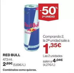 Oferta de Red Bull - Combinalos Como Quieras por 2,69€ en Supercor