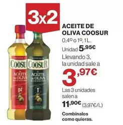 Oferta de Coosur - Aceite De Oliva por 5,95€ en Supercor