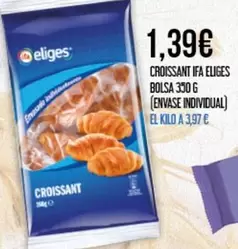 Oferta de Eliges - Croissant Ifa por 1,39€ en Claudio