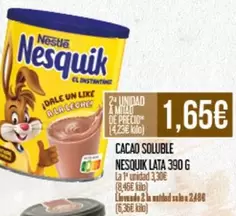 Oferta de Nesquik - Cacao Soluble por 1,65€ en Claudio