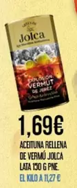 Oferta de Jolca - Aceituna Rellena De Vermou por 1,69€ en Claudio
