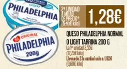Oferta de Philadelphia - Queso Normal O Light Tarrina por 2,25€ en Claudio