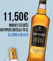 Oferta de Pipers - Whisky Escoces por 11,5€ en Claudio
