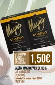 Oferta de Magno - Jabon por 1,5€ en Claudio