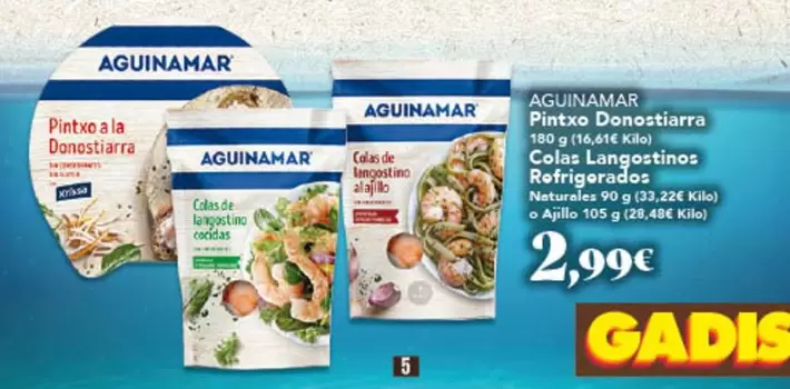 Oferta de Aguinamar - Pinso Donostiarra por 2,99€ en Gadis