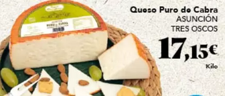 Oferta de Puro - Queso Puro De Cabra por 17,15€ en Gadis