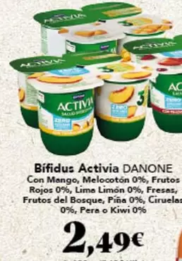 Oferta de Danone - Bifidus Activia por 2,49€ en Gadis