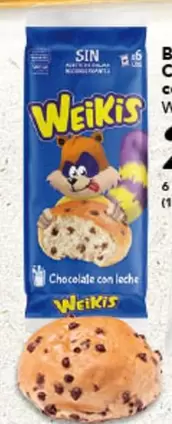Oferta de Nestlé - Welkis Chocolate Con Leche por 1,89€ en Gadis