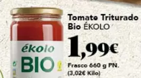 Oferta de Bio - Tomate Triturado Bio por 1,99€ en Gadis