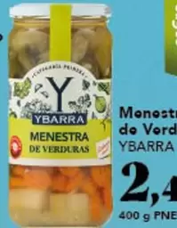 Oferta de Ybarra - Menestra De Verduras por 2,49€ en Gadis