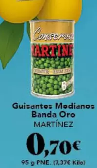 Oferta de Oro - Guisantes Medianos Banda por 0,7€ en Gadis
