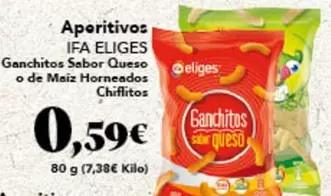 Oferta de Eliges - Aperitivos Ifa por 0,59€ en Gadis