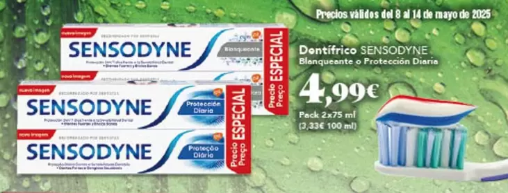 Oferta de Sensodyne - Dentifrico por 4,99€ en Gadis