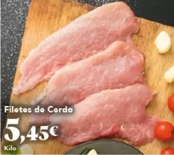 Oferta de Filetes De Cerdo por 5,45€ en Gadis