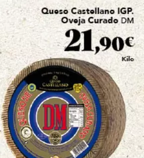Oferta de Castellano - Queso  Igp. Oveja Curado por 21,9€ en Gadis