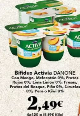 Oferta de Danone - Bifidus Activia por 2,49€ en Gadis