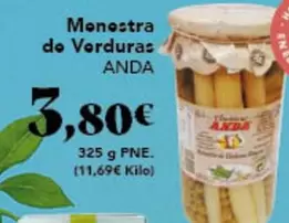 Oferta de Anda - Menestra De Verduras por 3,8€ en Gadis
