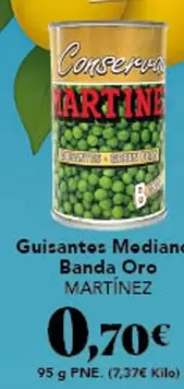 Oferta de Oro - Guisantes Mediane Banda por 0,7€ en Gadis
