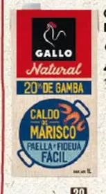 Oferta de Gallo - Natural 20% De Gamba por 6,5€ en Gadis