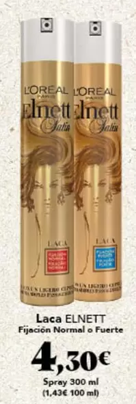 Oferta de Elnett - Laca por 4,3€ en Gadis